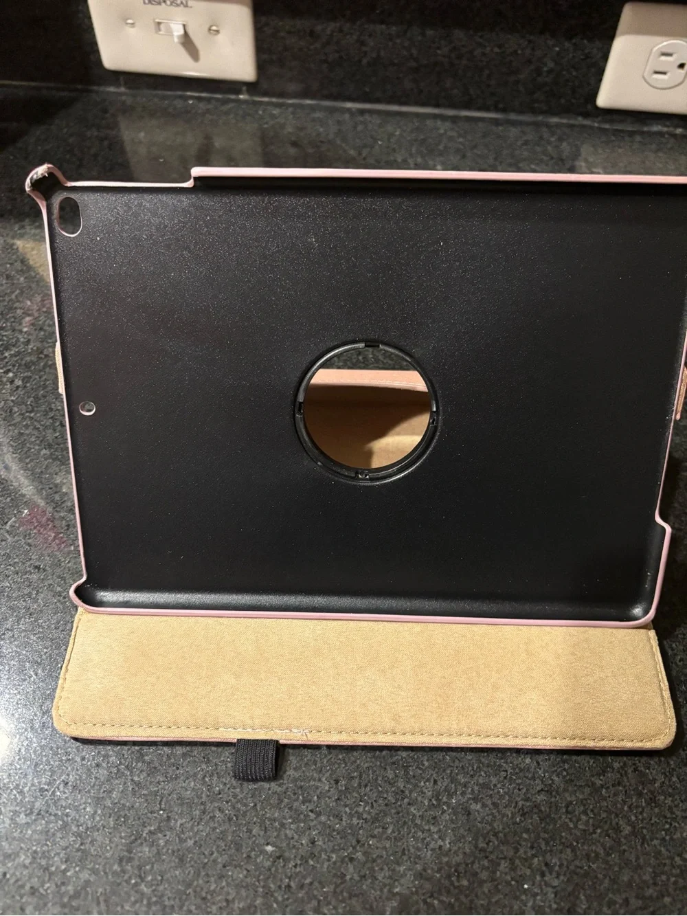 Rose Gold Folio Case for iPad 9.7 inch 2018 2017/ iPad Air 2